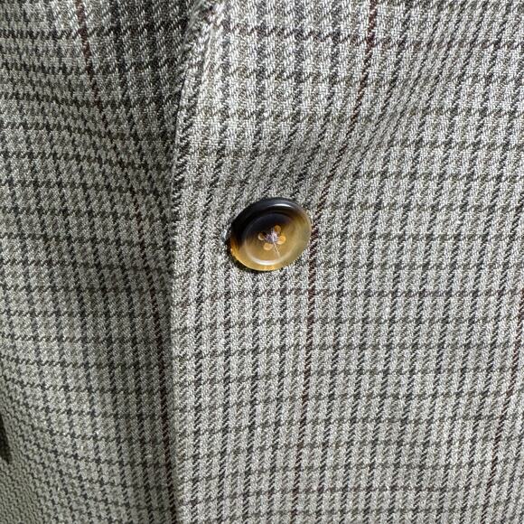 Polo University Club Ralph Lauren Silk Wool Hopsack Sport Coat Sz 40T Brown - Picture 2 of 8